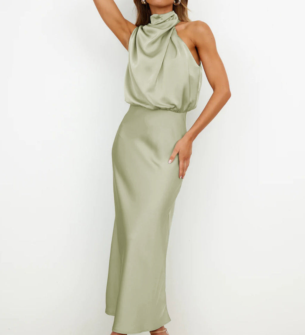 Emanuela – Dlhá Elegantná Šaty s Klasickým Strihom