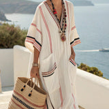 Ilinca – Kaftan šaty s mediteránnym duchom