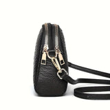 Cora — Mini Crossbody Taška s Exotickou Textúrou