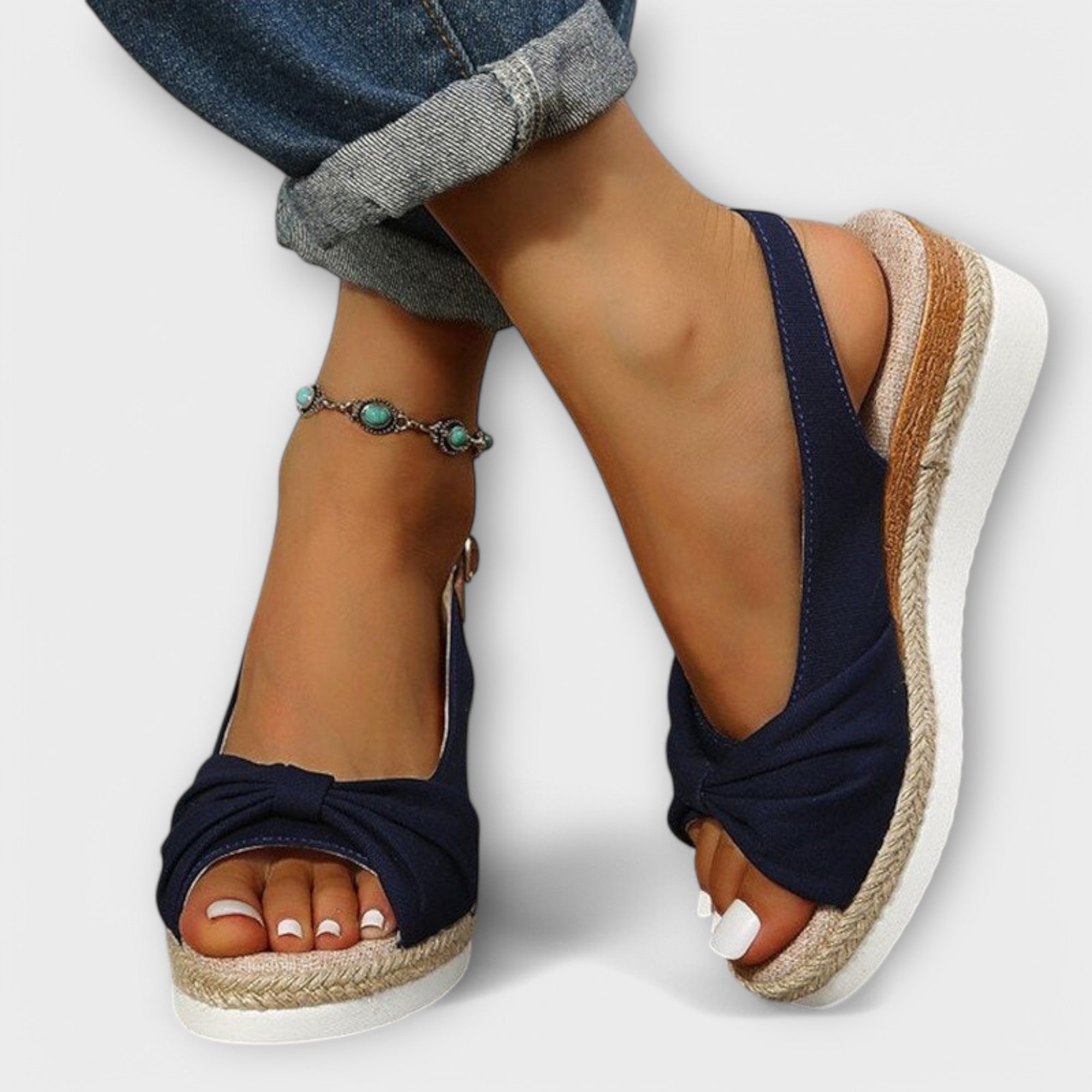 Delia – Espadrilky na platforme