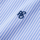 Pruhovaná bavlnená košeľa s gombíkmi