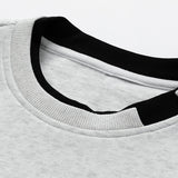 Camisola s okrúhlym výstrihom 2 v 1 vo voľnom strihu