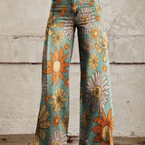 Talida – Nohavice Wide-Leg Boho-Chic