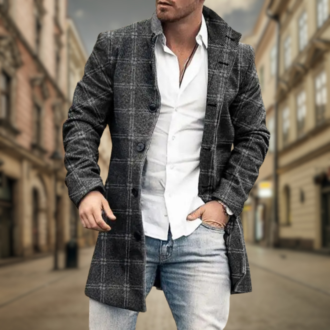 LEONARD | ELEGANTNÝ KABÁT PRE MUŽOV