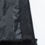 Kabát s kapucňou z teddy fleece