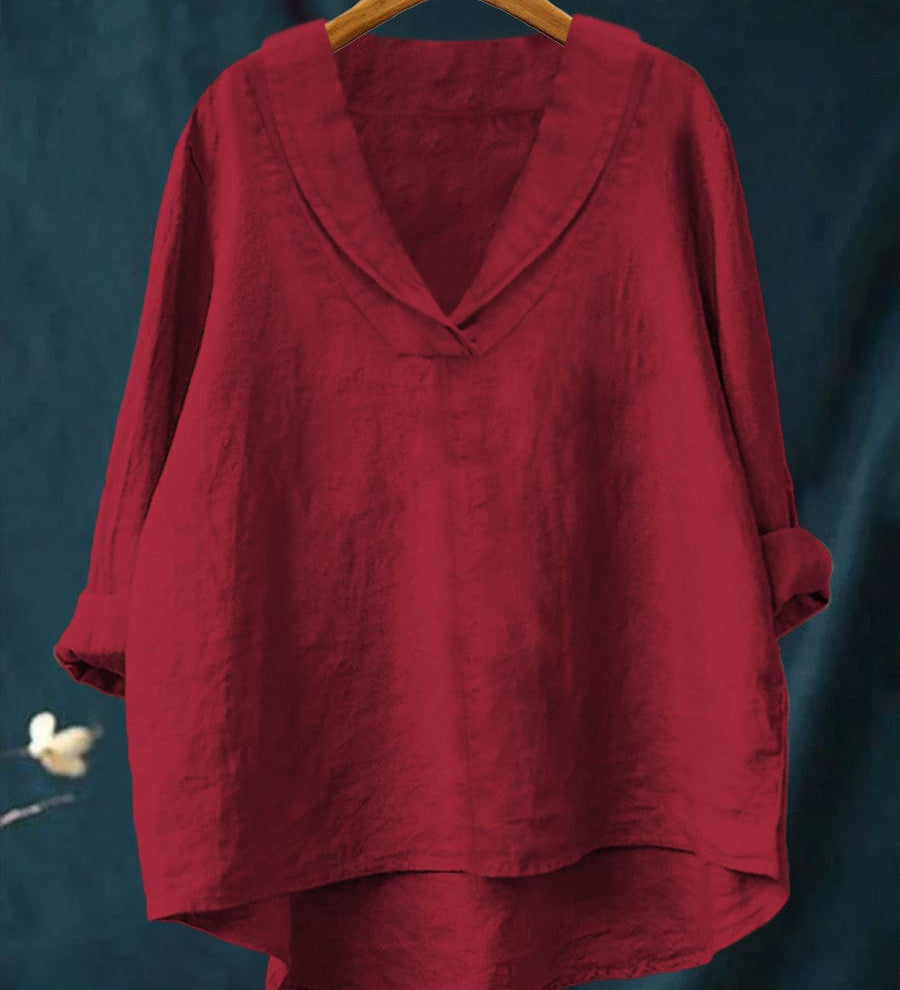 Tatiana – Minimalistická Tunika s Plynulým Strihom