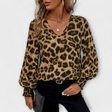 Sofia – Blúzka s Leopardím Tlačom