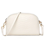 Cora — Mini Crossbody Taška s Exotickou Textúrou