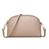 Cora — Mini Crossbody Taška s Exotickou Textúrou
