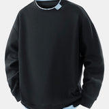 Camisola s okrúhlym výstrihom 2 v 1 vo voľnom strihu