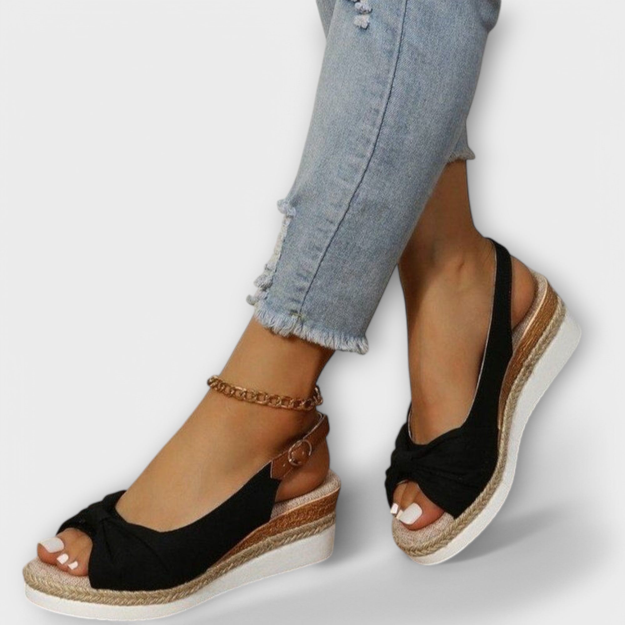 Delia – Espadrilky na platforme