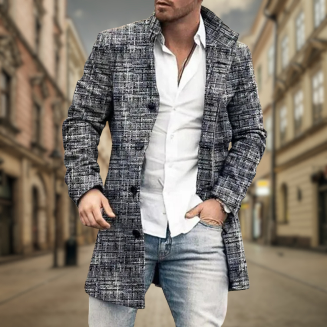 LEONARD | ELEGANTNÝ KABÁT PRE MUŽOV