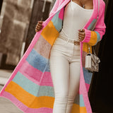 Noemi | Cardigan s Pastelovými Pruhy