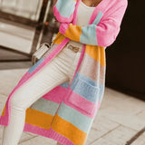 Noemi | Cardigan s Pastelovými Pruhy