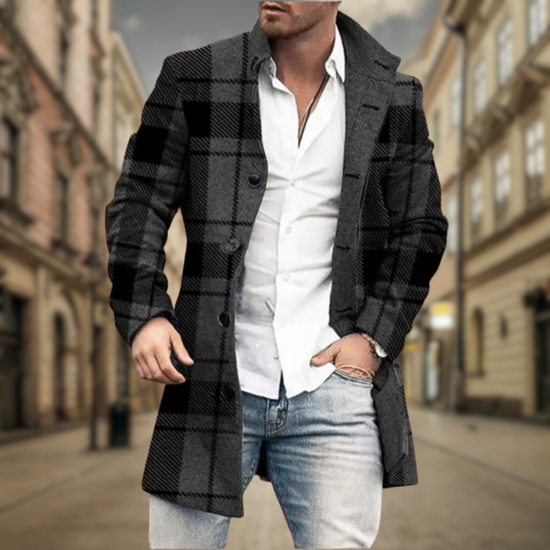 LEONARD | ELEGANTNÝ KABÁT PRE MUŽOV
