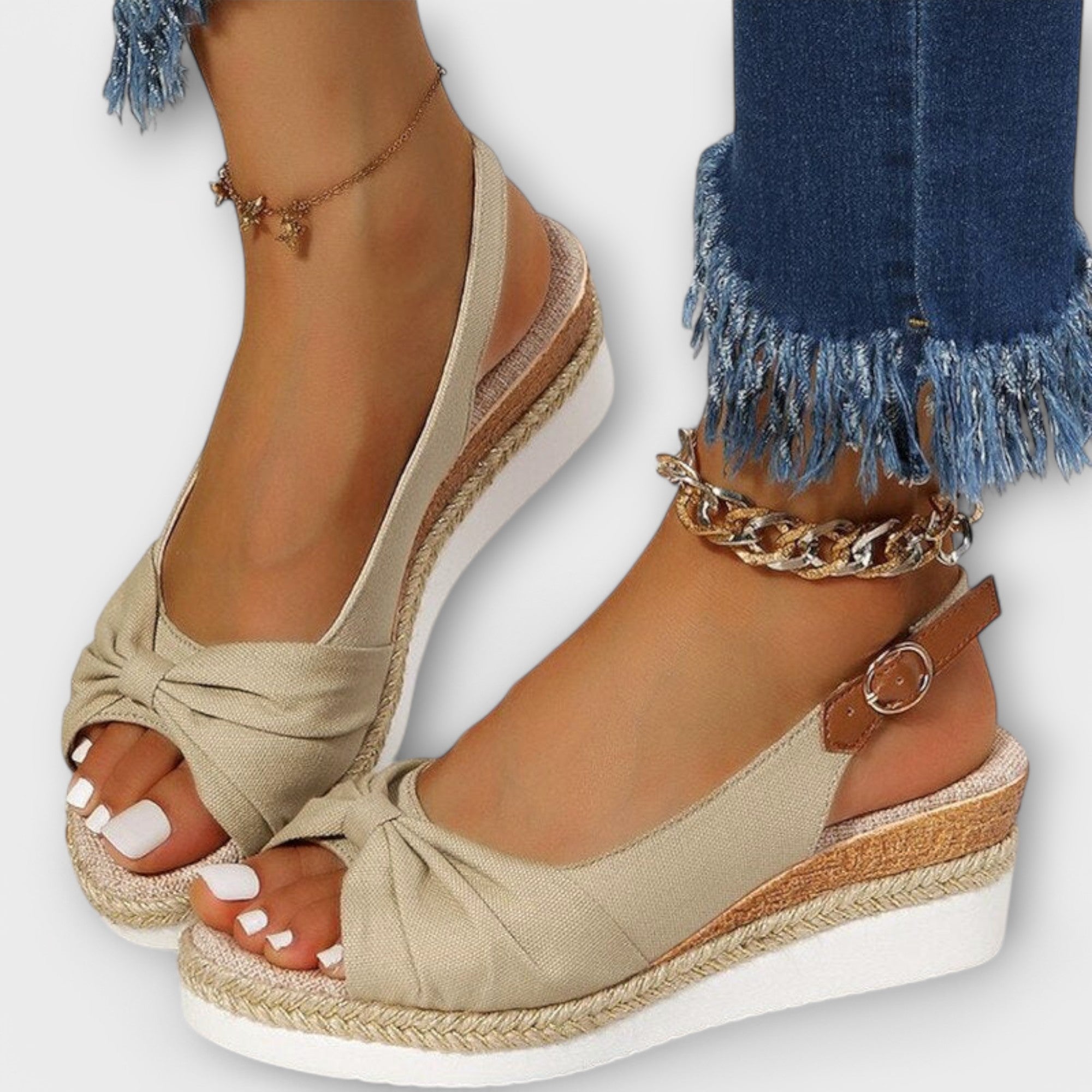 Delia – Espadrilky na platforme