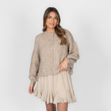 Oversized Cardigan Short "CozyGlam"