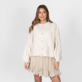 Oversized Cardigan Short "CozyGlam"