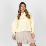 Oversized Cardigan Short "CozyGlam"