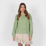 Oversized Cardigan Short "CozyGlam"