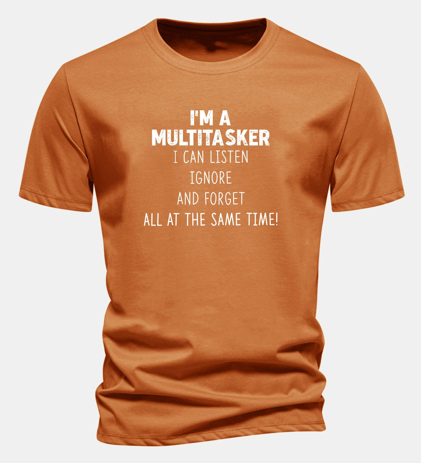 Bavlnené tričko s potlačou „It's A Multitasker“ v regular strihu