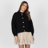 Oversized Cardigan Short "CozyGlam"