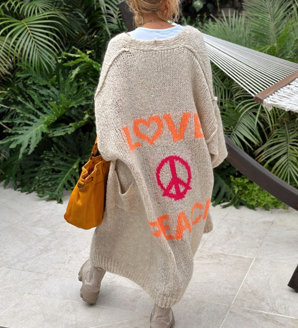Giovanna | Dlhý oversized cardigan
