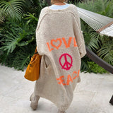 Giovanna | Dlhý oversized cardigan