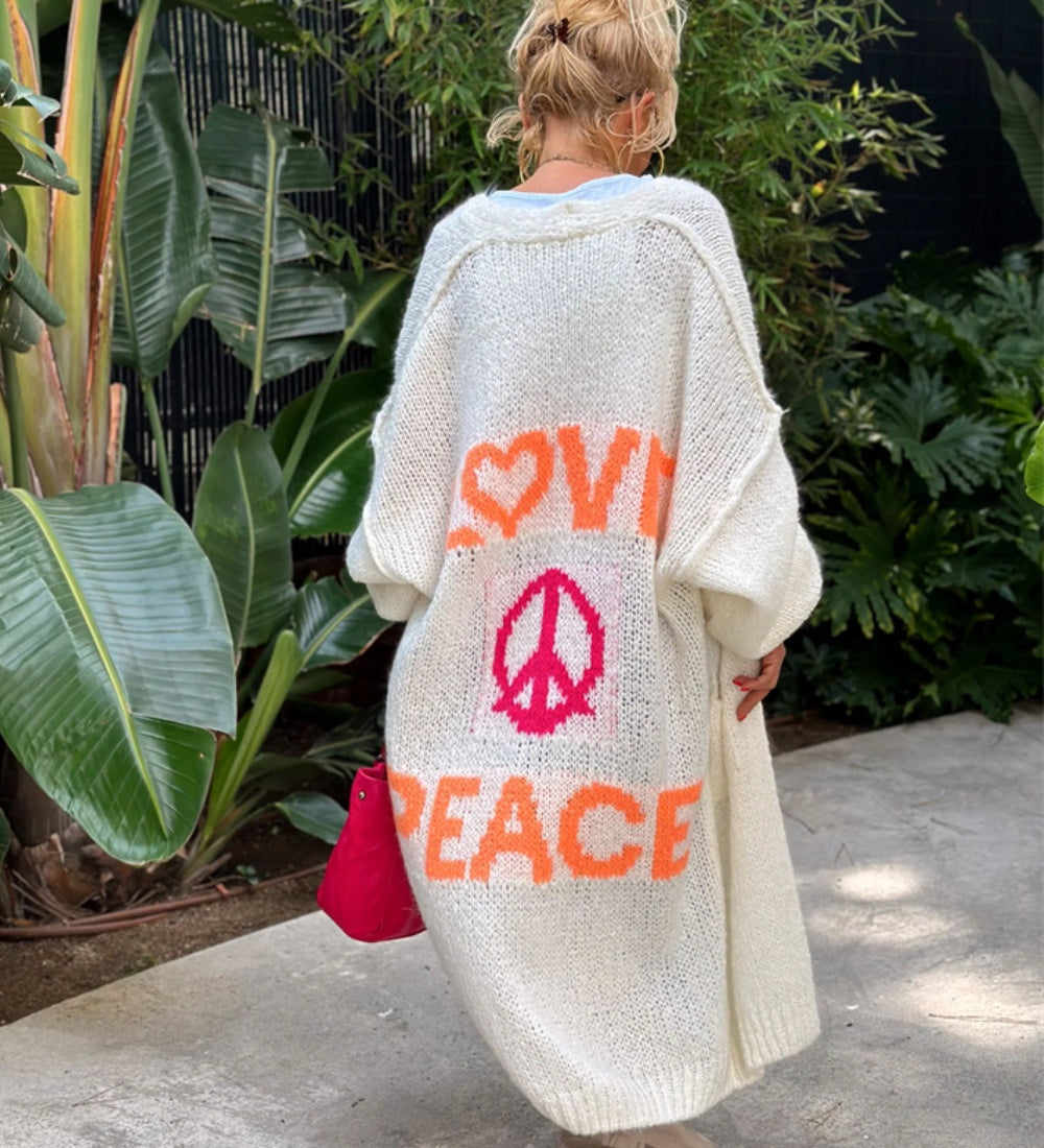 Giovanna | Dlhý oversized cardigan