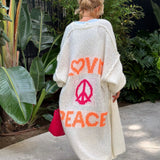 Giovanna | Dlhý oversized cardigan