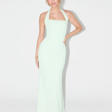 Clarisa – Maxi Halter Šaty so Sochárskym Strihom