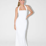 Clarisa – Maxi Halter Šaty so Sochárskym Strihom