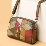 Clio — Mini Crossbody Taška Patchwork