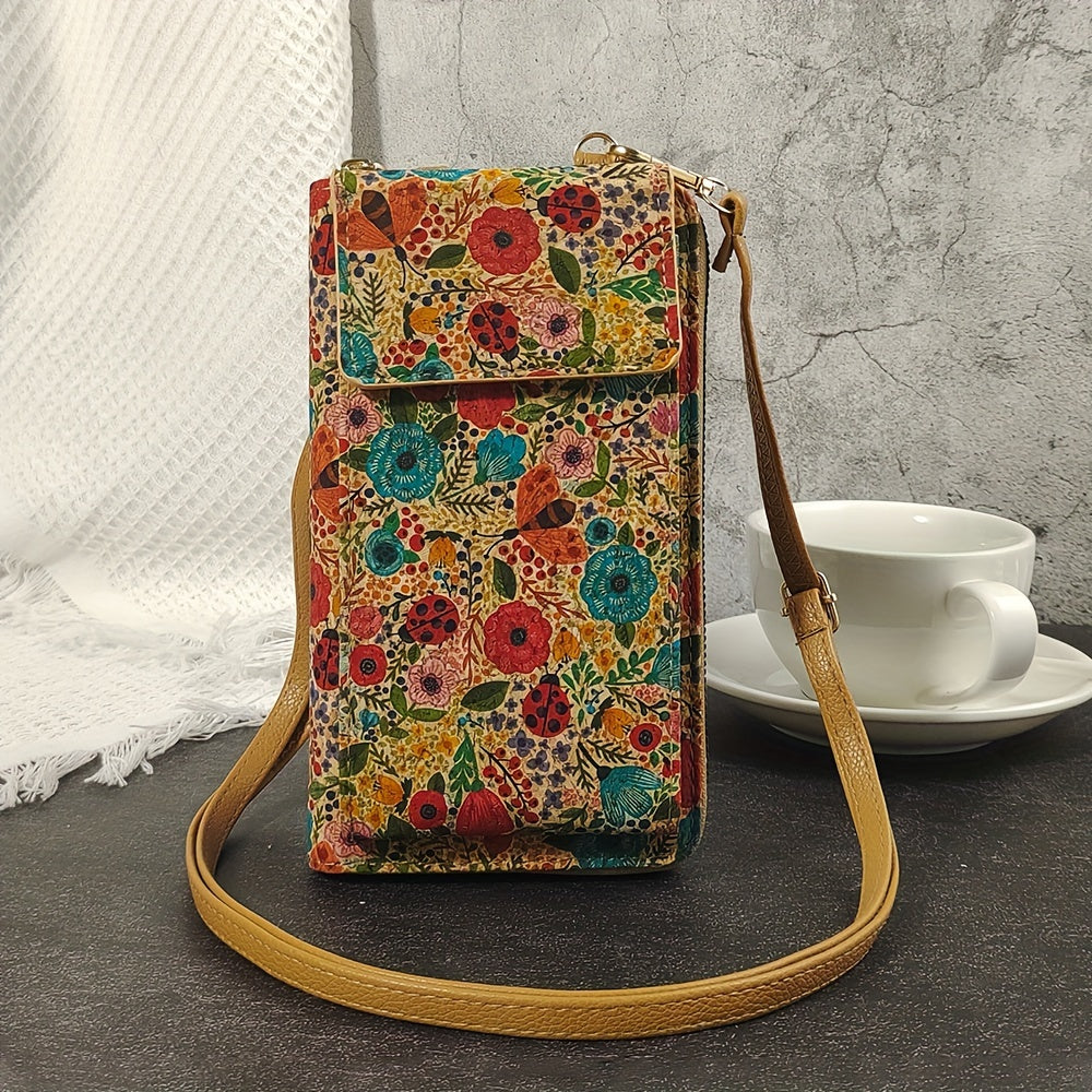 Natalia — Boho-Kvetinový ramenný doplnok