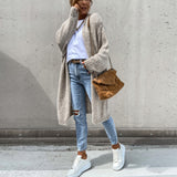Camile | Dlhý klasický cardigan