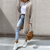 Camile | Dlhý klasický cardigan