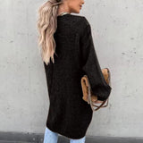 Camile | Dlhý klasický cardigan