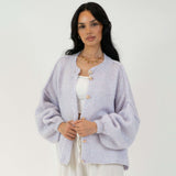Oversized Cardigan Short "CozyGlam"