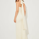 Clarisa – Maxi Halter Šaty so Sochárskym Strihom