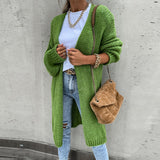 Camile | Dlhý klasický cardigan
