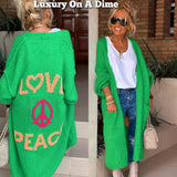 Giovanna | Dlhý oversized cardigan