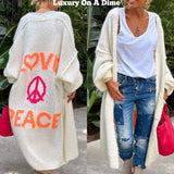 Giovanna | Dlhý oversized cardigan