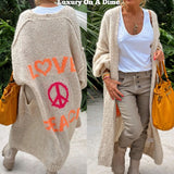 Giovanna | Dlhý oversized cardigan