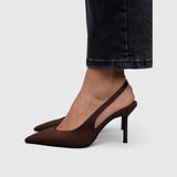 Isabelle – Slingback topánky s leopardím vzorom