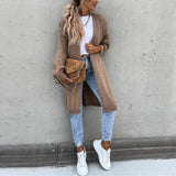 Camile | Dlhý klasický cardigan