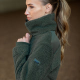 Teddy fleece bunda Avenue Green