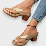 Rodica – Elegantné mule na opätku