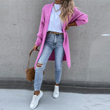 Camile | Dlhý klasický cardigan