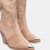 Roxy Suedine Khaki Čižmy