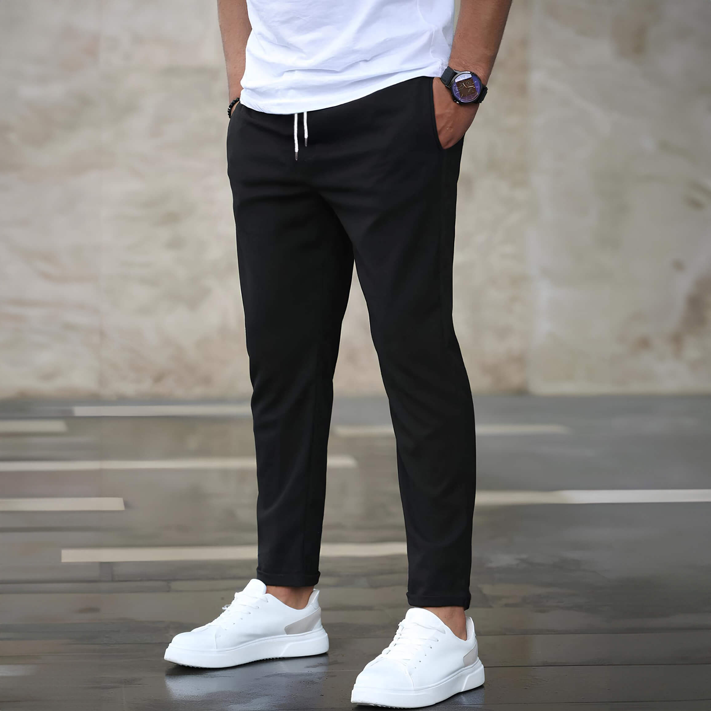 Lorenzo | Elegantné Stretch Nohavice